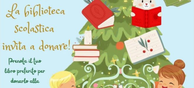 Locandina" Un libro sotto l'albero"